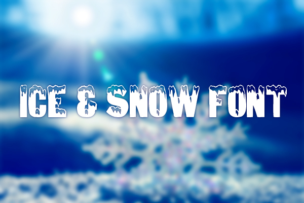 Ice & Snow Font av AARRGGHH!