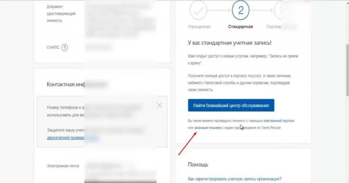 Hvordan registrere på "offentlige tjenester" gjennom "Mail fra Russland"