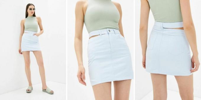 Summer Wear: Cut Out Skirt