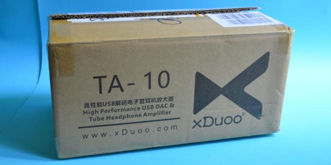 xDuoo TA-10: emballasje utstyr