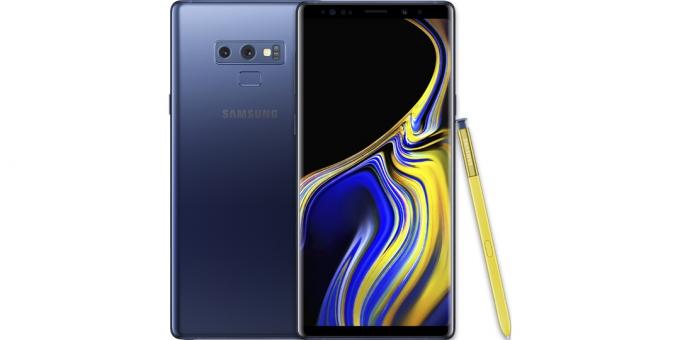 Hva smarttelefon for å kjøpe i 2019: Samsung Galaxy Note 9