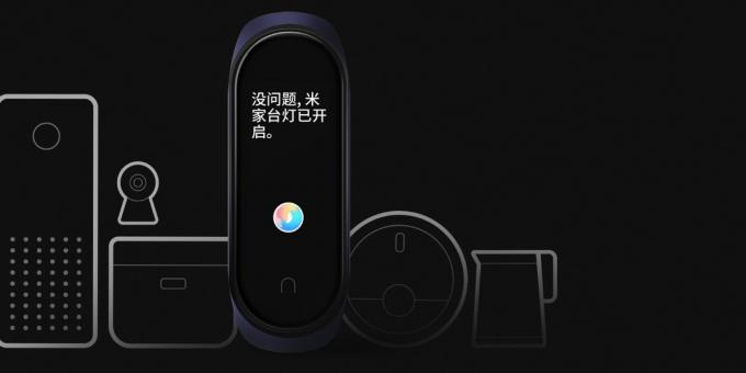 Xiaomi Mi Band 4 er i stand til å styre apparater