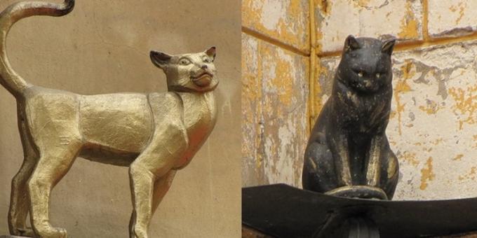 Monumenter av St. Petersburg: Monument Elisha katt og katten Vasilisa