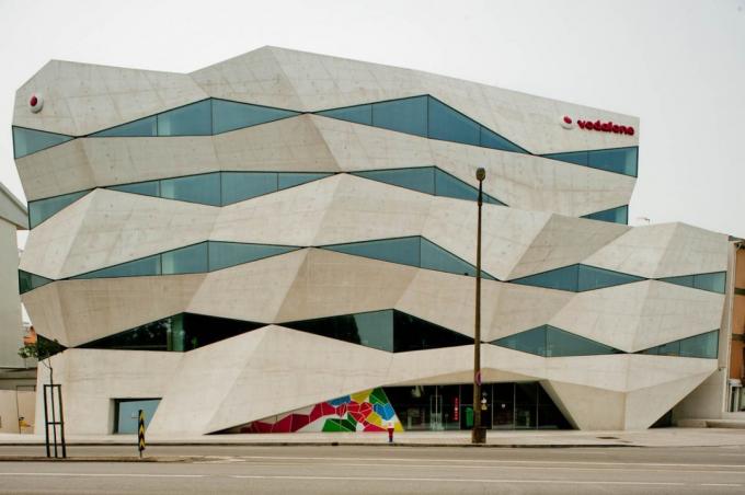 Europeisk arkitektur: Vodafone hovedkvarter i Portugal