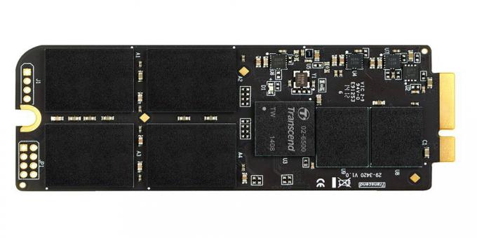 SSD er best: å kjøre Transcend JetDrive 725 proprietært format for MacBook Pro 15