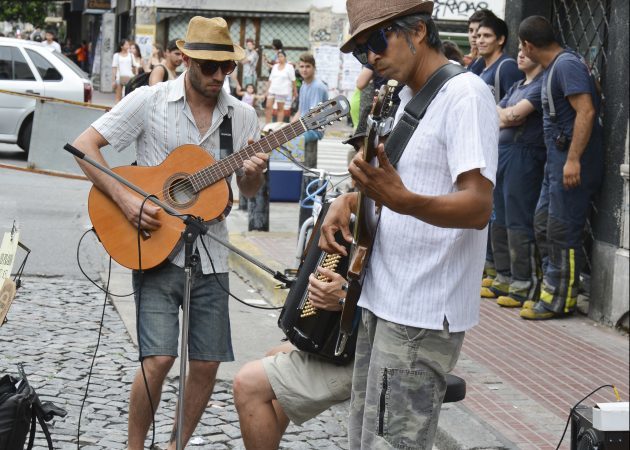 besøk Argentina: musikere