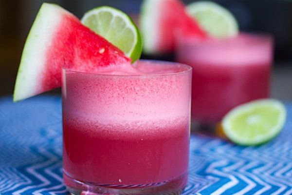 Vannmelon, kokos cocktail