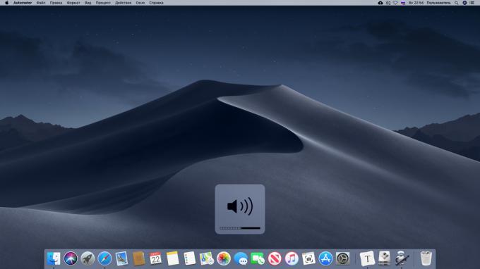 Sette opp en tynn volumkontroll på Mac