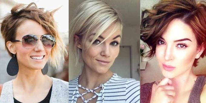 Trendy kvinners hårklipp 2019: ekstremt regrown nisser