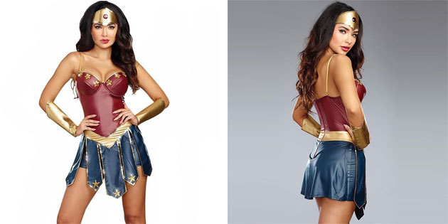 Wonder Woman kostyme for Halloween