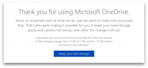 Hvordan holde din gratis gigabyte i OneDrive