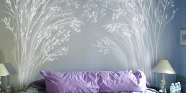 farge aksenter i interiøret: the bed