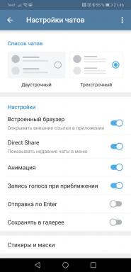 The Telegram er nå mulig å skjule unødvendige samtaler og kanaler