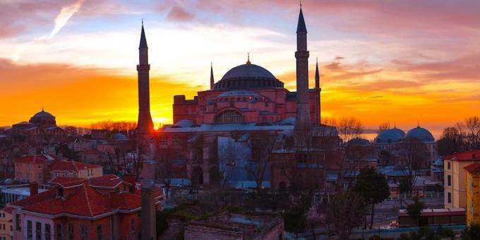Hvor skal feire nyttår i Istanbul, Tyrkia
