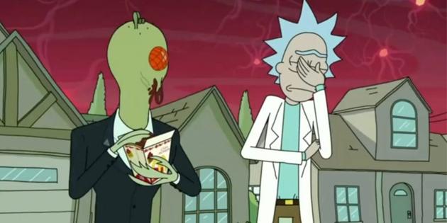 Szechwan saus, "Rick og Morty"