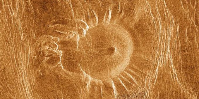 Bilder av plass: flåtten fra Venus