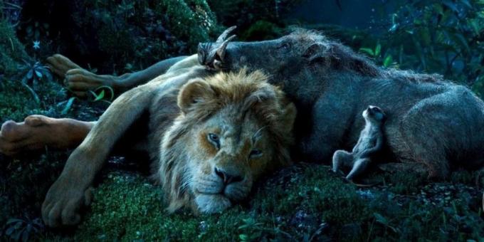 "The Lion King": Simba, Timon og Pumbaa