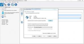 Makroen Reflektere for Windows i de to regnskapene vil backup harddisk