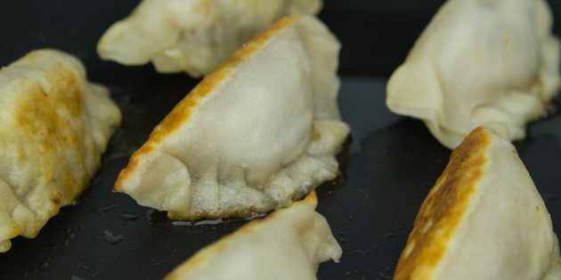 Gyoza-dumplings: stek dumplings