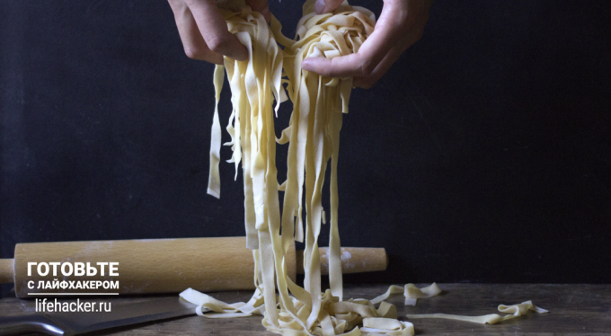 hjemmelaget pasta