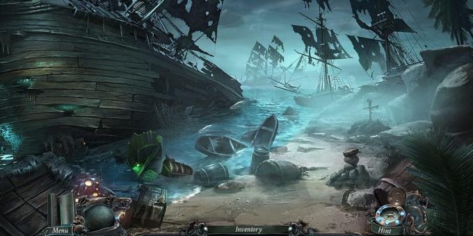 Spillet om pirater: Mareritt fra Deep: The Cursed Hjerte