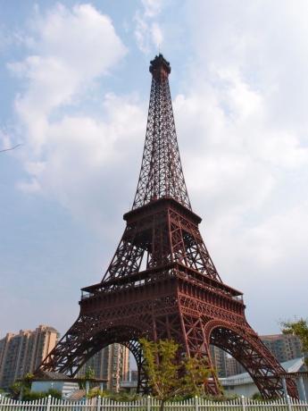 Tyanduchen: en kopi av Eiffeltårnet