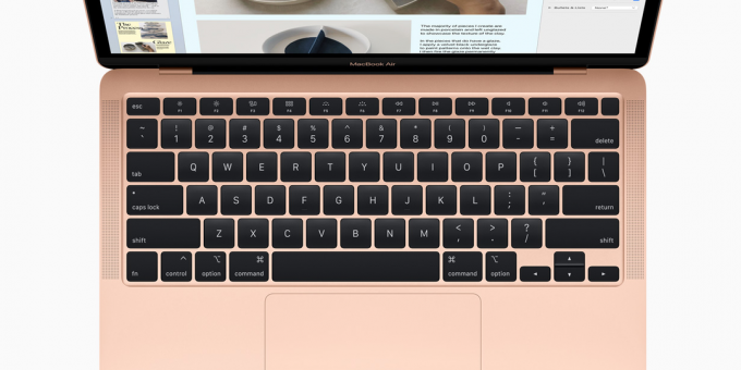 Apple presenterer nye MacBook Air med forbedret tastatur