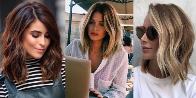 Trendy kvinners hårklipp i 2019: den mest avslappede bob