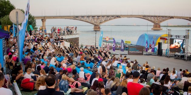 Festival of street kino: Saratov