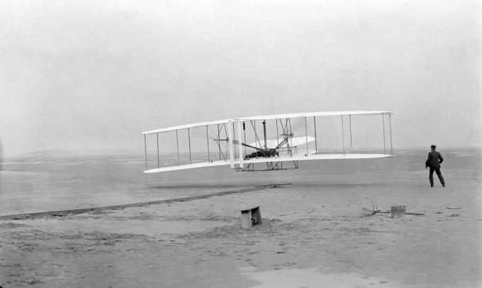 Stor Invention flyet brødrene Wright