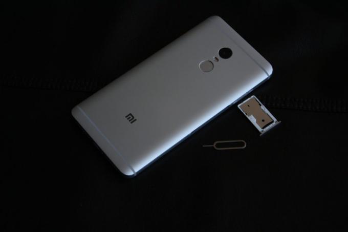 Xiaomi redmi Note 4: slot for SIM