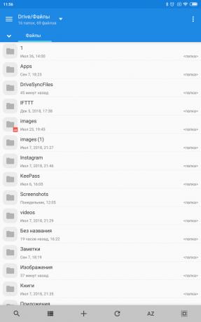 Mobile apps som fungerer med «Google Drive"