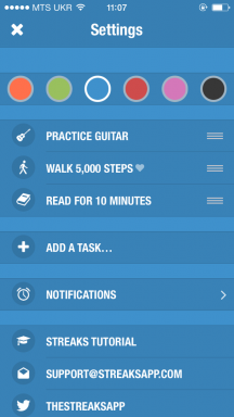 Streker - nye iOS-applikasjonen for innføring av sunne vaner