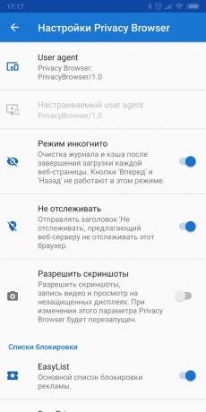 Private Browser for Android: Personvern Browser