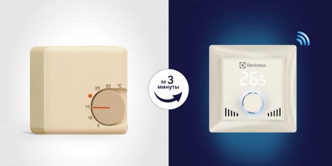 Smart termostat gjør livet mer behagelig