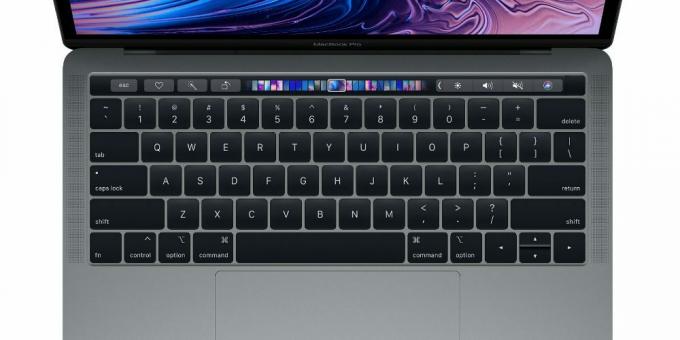 Touchbar i MacBook Pro 13 ″