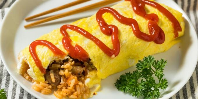 Omurice med kylling