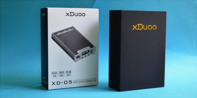 xDuoo XD-05: emballasje