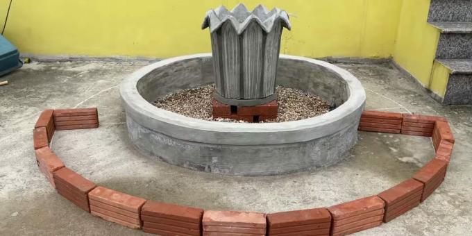 Hvordan lage en DIY -fontene: bygg en ny sirkel