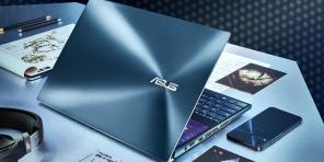 Asus viste en bærbar PC med to skjermer og 4K-game grafikk