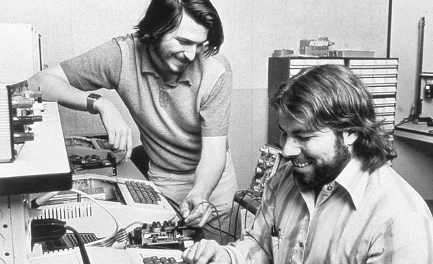 Boken "Å bli Steve Jobs" Steve Jobs og Steve Wozniak