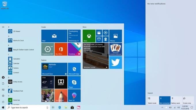 Spring oppdatere versjonen av Windows 10: Et nytt lys tema