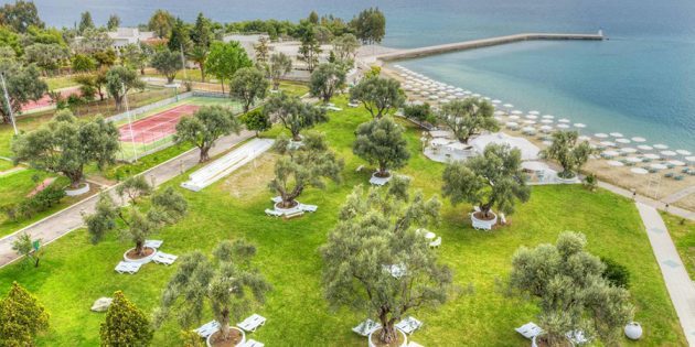 Hotell for familier med barn: Bomo Palma Beach 4 *, Evia, Hellas