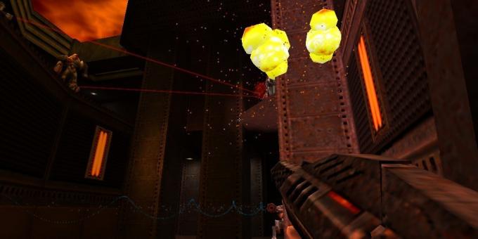 Gamle spill på PC: Fotografering i Quake II