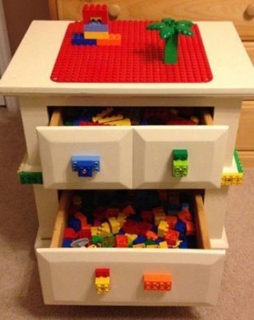 Lego Tabell over bord