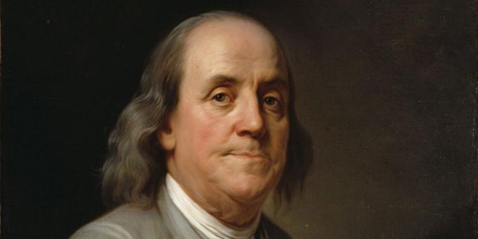 morgen ritual: Benjamin Franklin