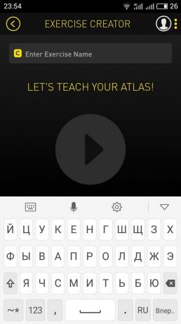 Atlas Armbånd: lage egne øvelser