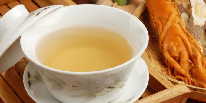 Sunn drikke før sengetid: Indisk ginseng te