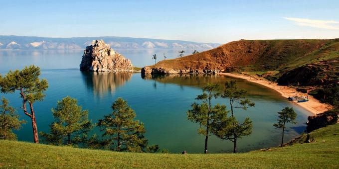 Vakre steder i Russland. Baikal