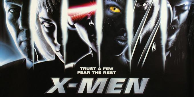 Plakat av den første filmen X-Men